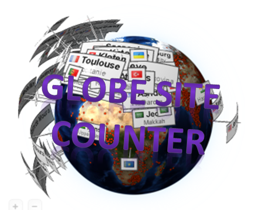 globe website counter html free